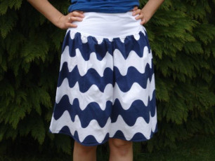 The Sofia skirt pattern