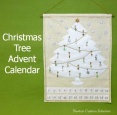 Sew a Christmas Tree Advent Calendar