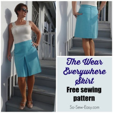 The Wear Everywhere Skirt – free pattern