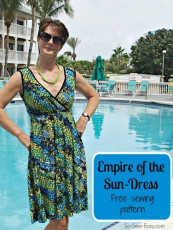 Empire of the Sun Dress pattern