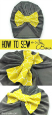 How To Sew A Cute Bow