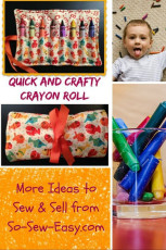 Crafty Crayon Roll Up tutorial