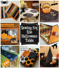 Sewing for the Halloween Table
