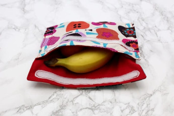DIY Fold Flat Lunch Bag