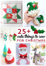 More Than 25 Cute Things To Sew For Christmas