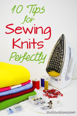 10 Tips For Sewing Knits Perfectly