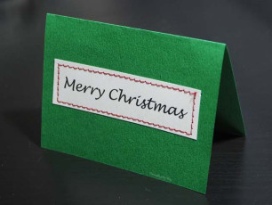 Sew Your Own Handmade Christmas Tags