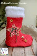 Christmas Stocking Tutorial: Doesn't Require a Fireplace!