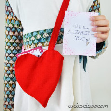 Reversible Valentine's Day Bag Tutorial