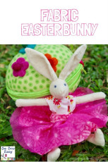 Introducing Daisy-The Fabric Easter Bunny that Will Make You Giggle