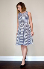Striped Dress FREE Pattern and Tutorial