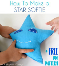 How to Sew a Star Softie (With FREE PDF Pattern)