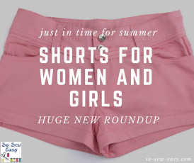 Shorts for Women and Girl Sewing Roundup