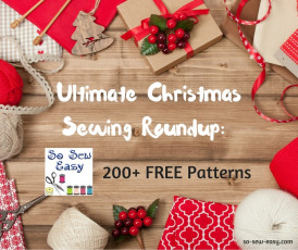 200+ Christmas Sewing Roundup
