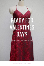 Are You Ready for Valentine’s Day? Here’s a Free Sexy Dress Pattern