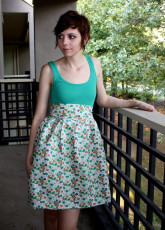 High Waisted Dress FREE Sewing Tutorial