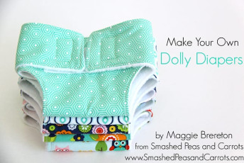 How to Make A Dolly Diaper Sewing Tutorial