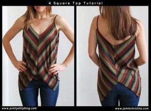 4 Square Top FREE Sewing Tutorial