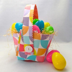 Collapsible Easter Basket FREE Sewing Tutorial