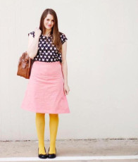 Simple Skirt FREE Sewing Pattern and Tutorial