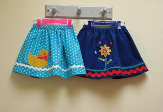 Little Duckie Skirt FREE Pattern and Tutorial