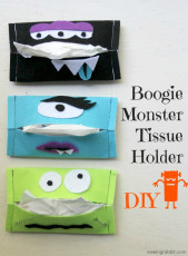 Boogie Monster Tissue Holder FREE Tutorial