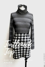 Turtleneck Top FREE Sewing Pattern and Tutorial