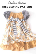 Toddler Dress FREE Sewing Tutorial