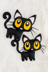 Black Cat Softie FREE Sewing Pattern
