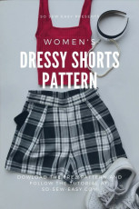 Women’s Dressy Shorts FREE Sewing Pattern and Tutorial