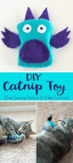 DIY Catnip Toy FREE Sewing Pattern and Tutorial