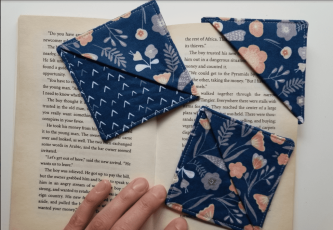 Quick & Easy Fabric Book Marks FREE Sewing Tutorial