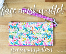 Face Mask Wallet FREE Sewing Tutorial