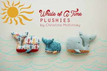 Whale Plushies FREE Sewing Pattern and Tutorial