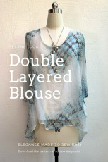 Double Layered Blouse FREE Sewing Pattern and Tutorial