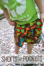 Easy Shorts with Pockets FREE Sewing Tutorial