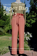 Paper Bag Pants FREE Sewing Pattern and Tutorial
