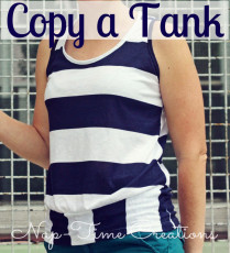 Copy a Tank FREE Sewing Tutorial