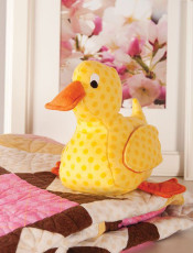 Fuzzy Duck FREE Sewing Pattern and Tutorial