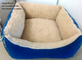 Pet Bed FREE Sewing Pattern and Easy Tutorial