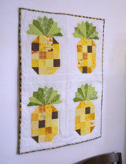 Free Quilt Project: Pineapple Wall Hanging