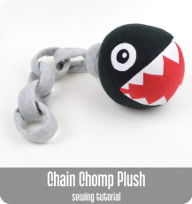 Chain Chomp Plush FREE Sewing Tutorial