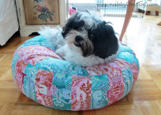 Beautiful Doggie Bed FREE Sewing Tutorial