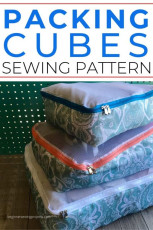 Packing Cubes FREE Sewing Tutorial