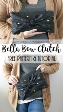 Bella Bow Clutch Free Pattern & Tutorial