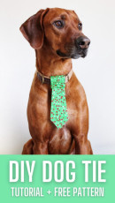 Dog Tie FREE Sewing Pattern and Tutorial