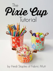 The Pixie Cup FREE Sewing Tutorial