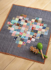 Easy Hearts Quilt Pattern and DIY Changing Mat