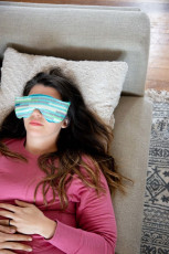 Soothing Headache Eye Mask FREE Sewing Pattern and Tutorial