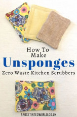Zero Waste Dish Scrubbers FREE Sewing Tutorial